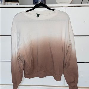 Ombré sweatshirt